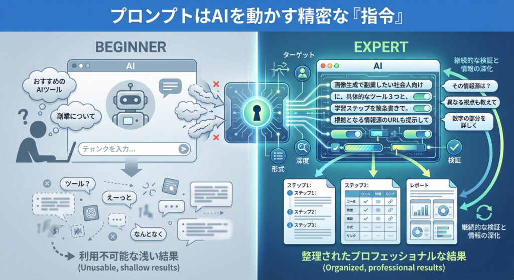 AIリサーチの方法で差が出るプロンプト思考